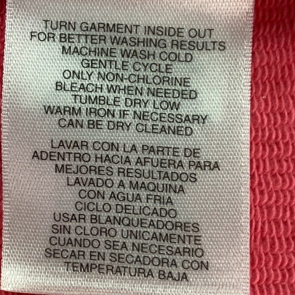 Jones New York Signature Pink Full Front Zipper Jacket Size M - Picture 6 of 14